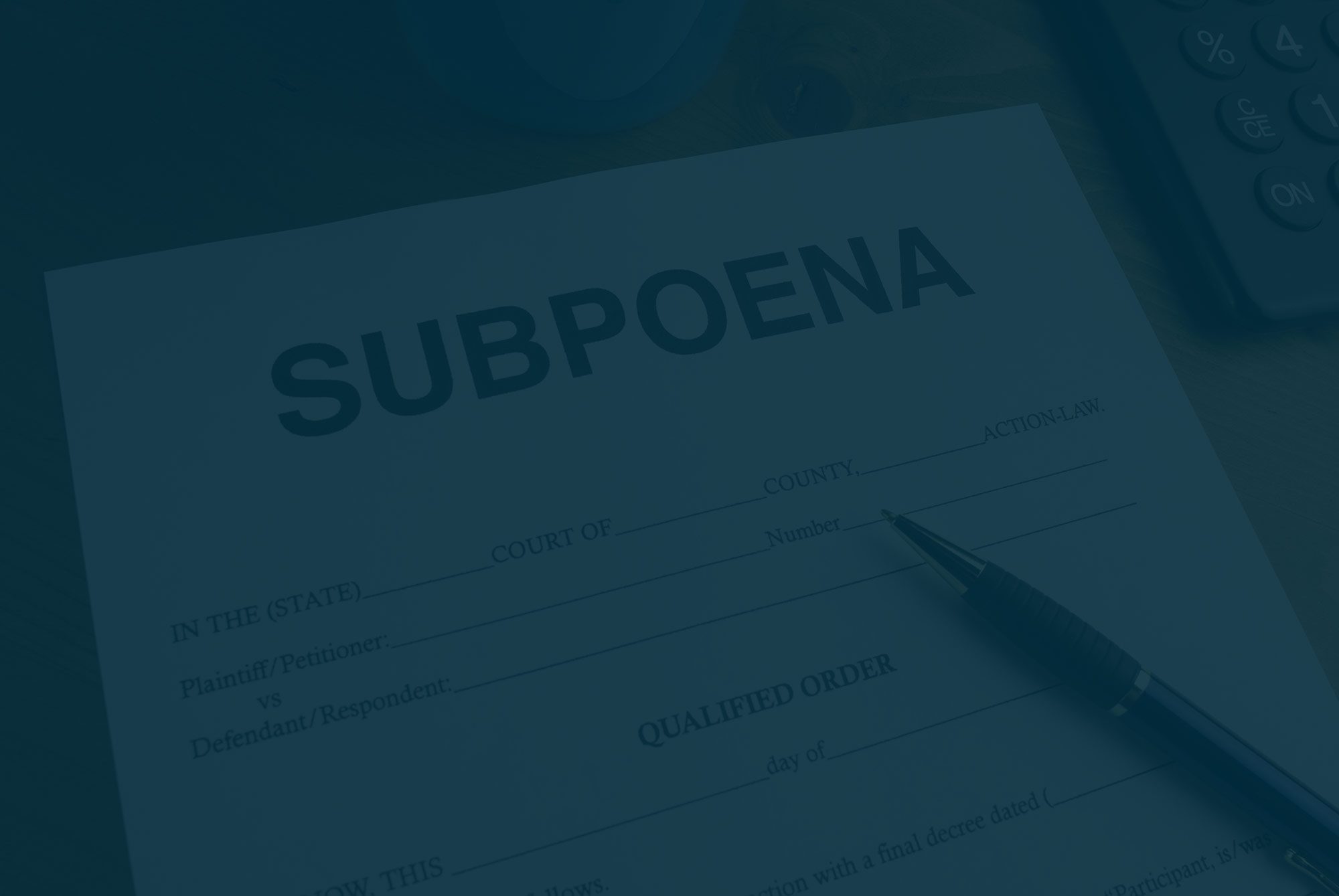 Best Practices When Requesting Records with a Subpoena